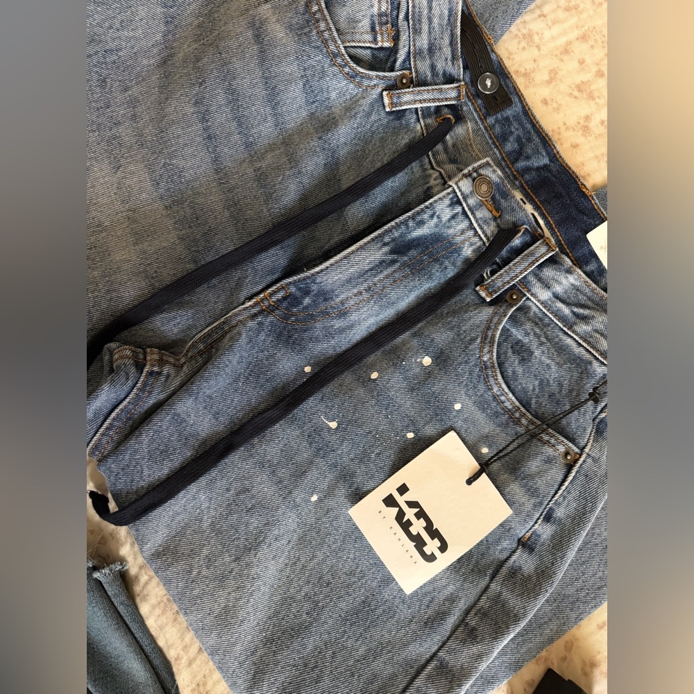 Kbb Faded Blue Relaxed Jeans - Picture 7 of 7